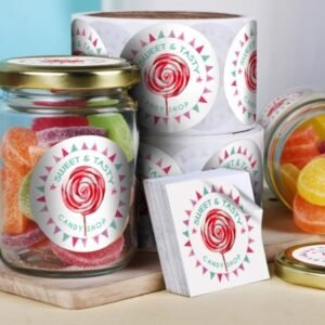 Jar Labels print