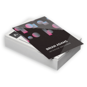 Business cards 14pt Writable + UV